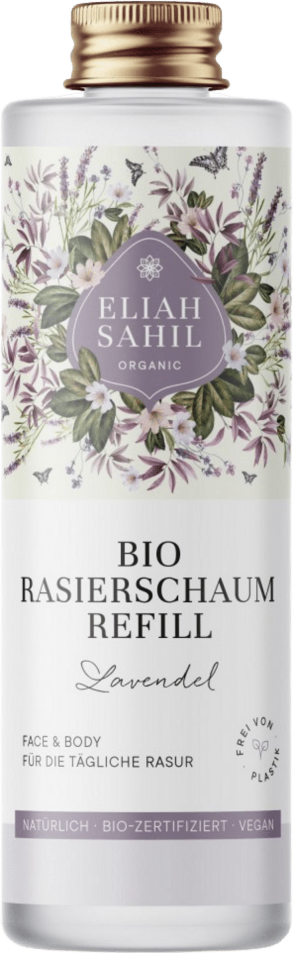 ELIAH SAHIL Bio Rasierschaum Lavendel - Refill 100 ml