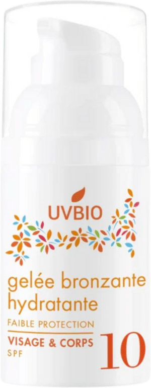 UVBIO Hydrating Tanning Gel SPF 10 - 30 ml