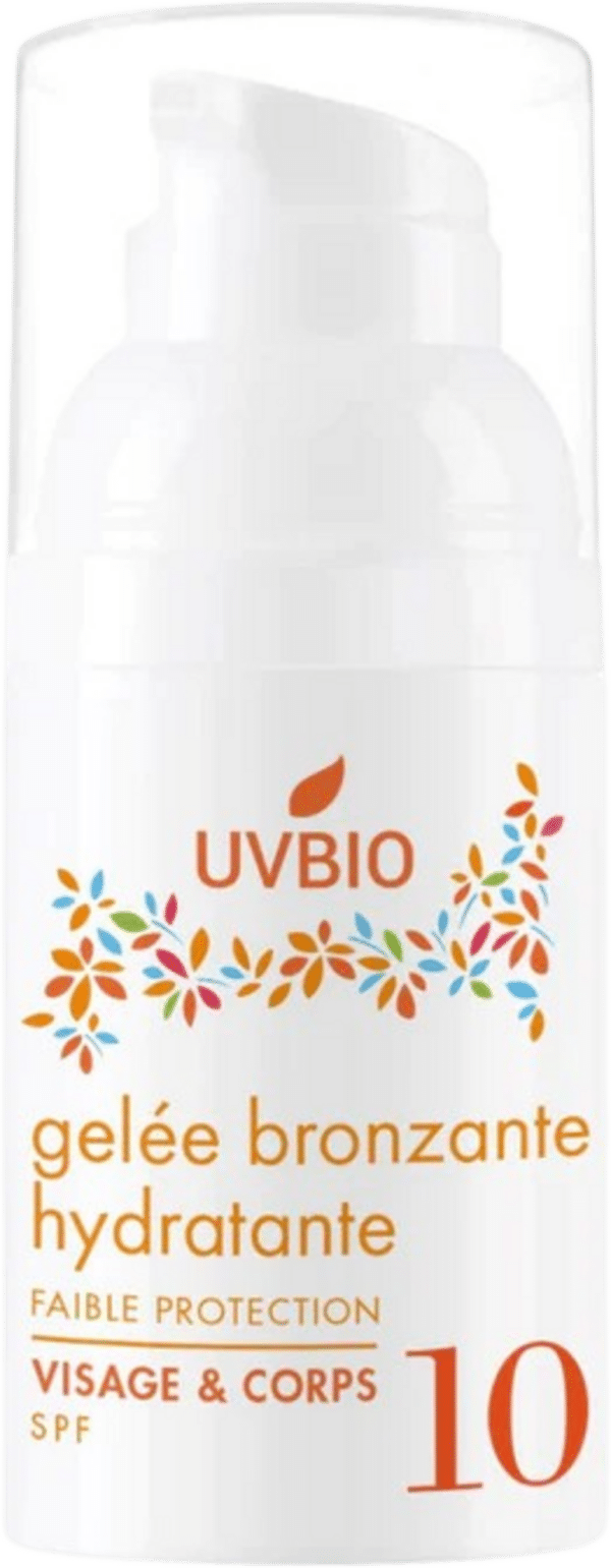 UVBIO Hydrating Tanning Gel SPF 10 - 30 ml