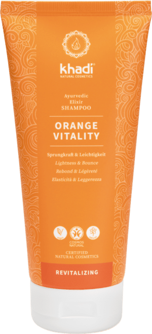 Khadi® Ayurvedisches Elixier Shampoo Orange Vitality - 200 ml