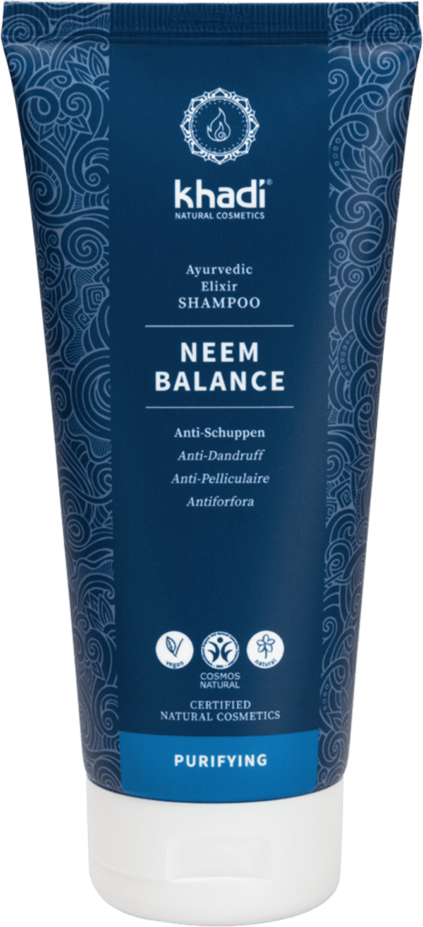 Khadi® Ayurvedisches Elixier Shampoo Neem Balance - 200 ml