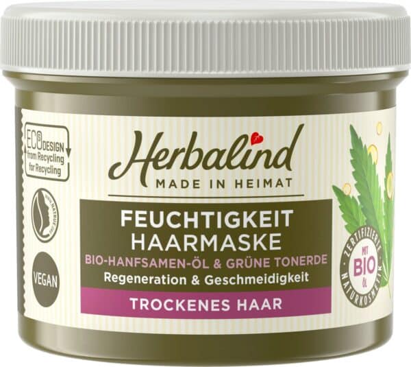 Herbalind Feuchtigkeit Haarmaske - 200 ml