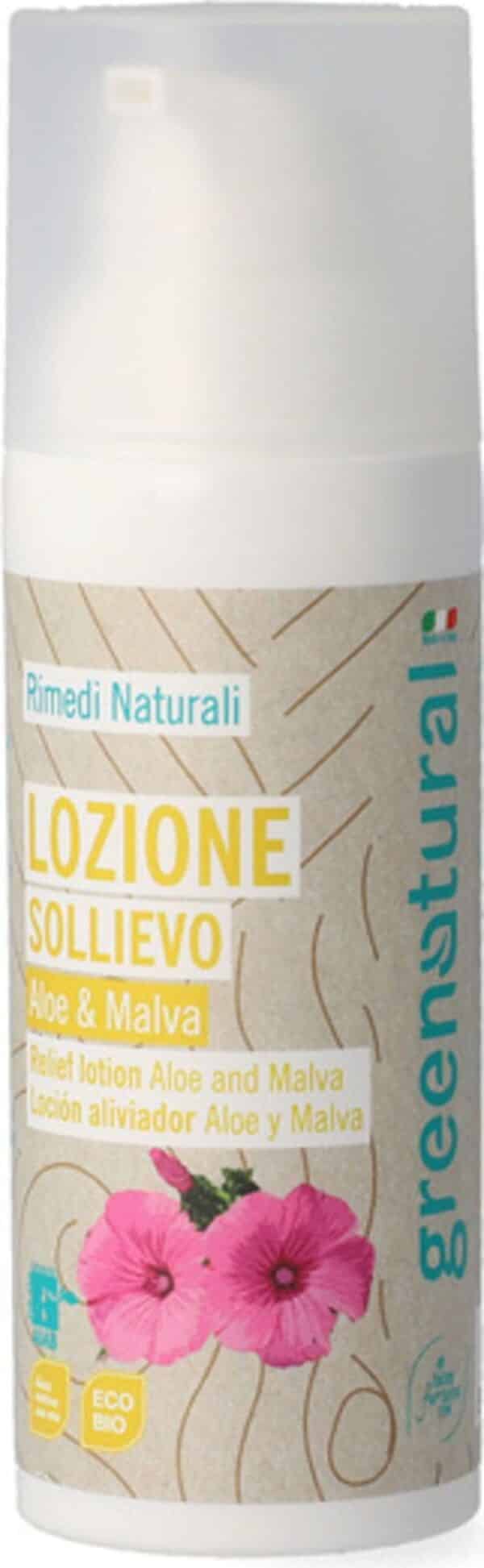 greenatural Entlastende Lotion Aloe & Malve - 50 ml