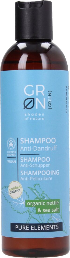 GRN [GRÜN] Anti-Dandruff Shampoo Nettle & Sea Salt - 250 ml