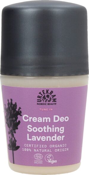 URTEKRAM Soothing Lavender Cream Deo Roll-on - 50 ml