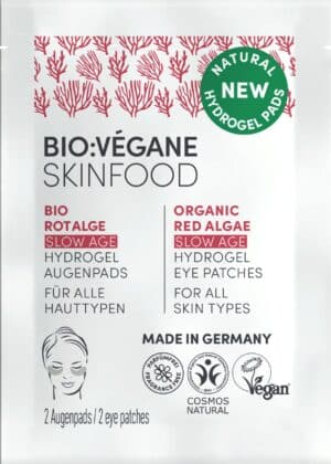 BIO:VÉGANE Bio-Rotalge Hydrogel Augenpads - 2 Stk