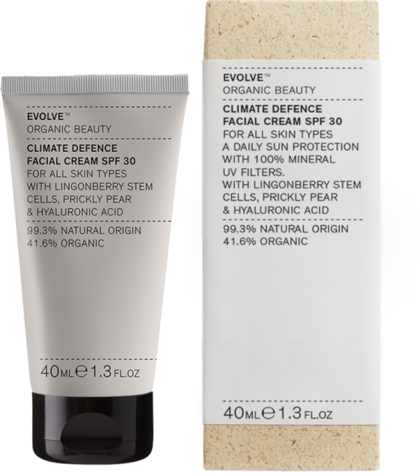 Evolve Organic Beauty Climate Defence Cream SPF30 - 40 ml