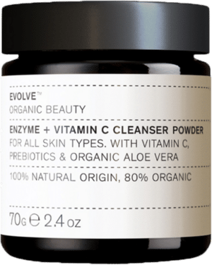 Evolve Organic Beauty Enzyme + Vitamin C Cleanser Powder - 70 g