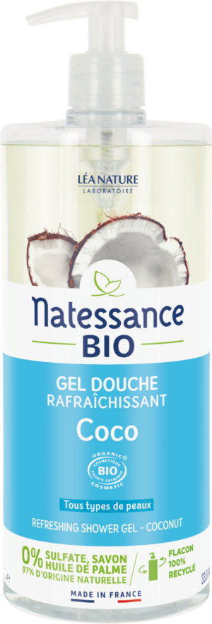 Natessance Duschgel Kokoswasser - 1 l