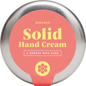 4 PEOPLE WHO CARE Solid Hand Cream Beeswax - Dose