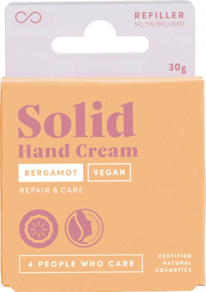 4 PEOPLE WHO CARE Solid Hand Cream Vegan - Nachfüller