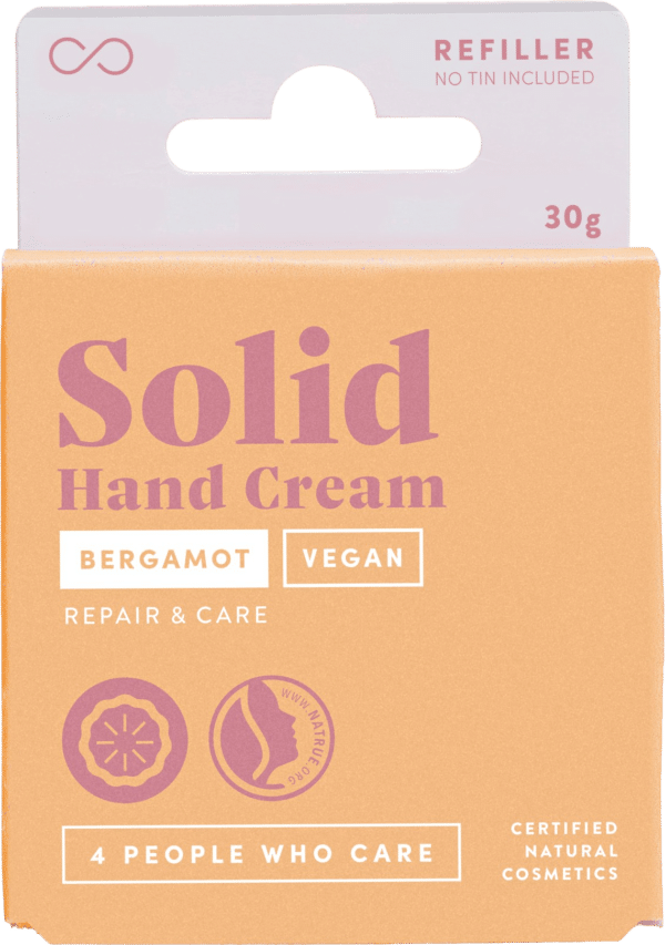 4 PEOPLE WHO CARE Solid Hand Cream Vegan - Nachfüller