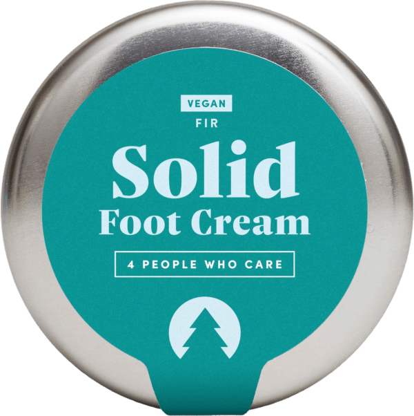 4 PEOPLE WHO CARE Solid Foot Cream Vegan - Dose