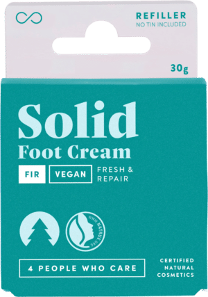 4 PEOPLE WHO CARE Solid Foot Cream Vegan - Nachfüller