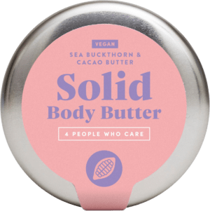 4 PEOPLE WHO CARE Solid Body Butter Vegan - Dose