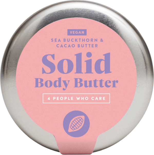 4 PEOPLE WHO CARE Solid Body Butter Vegan - Dose