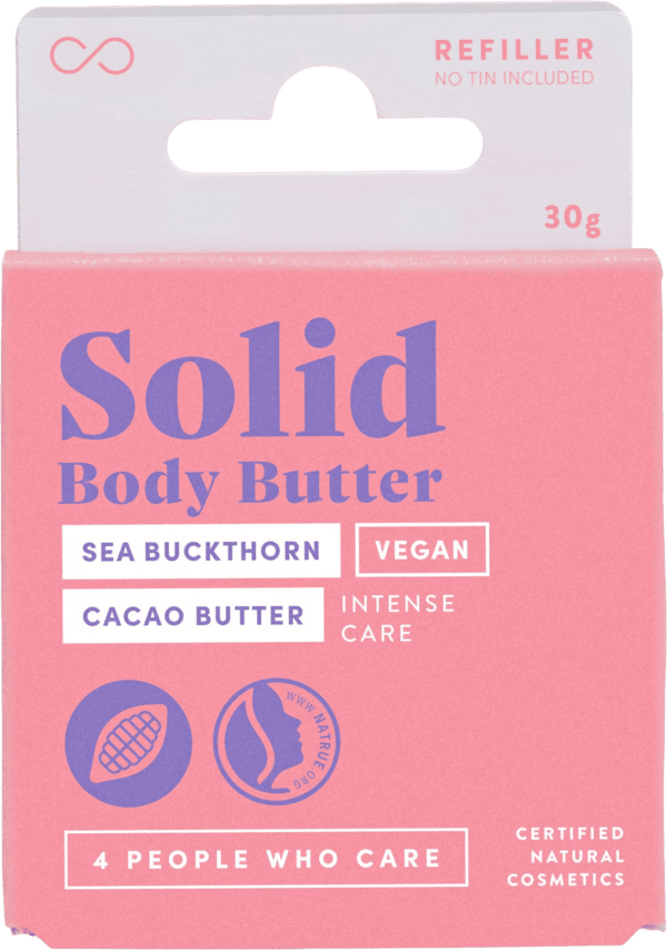 4 PEOPLE WHO CARE Solid Body Butter Vegan - Nachfüller