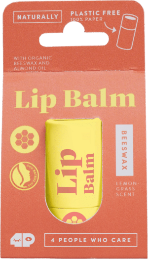 4 PEOPLE WHO CARE Lip Balm Beeswax - 5 g