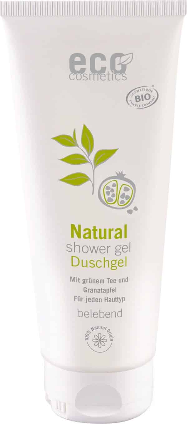 eco cosmetics Duschgel Grüntee & Granatapfel - 200 ml