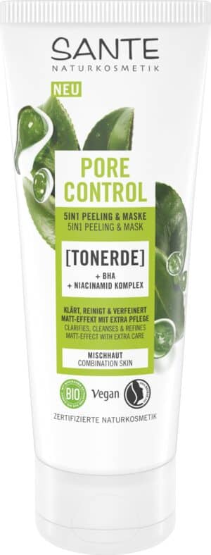 SANTE Pore Control 5in1 Peeling & Maske - 100 ml