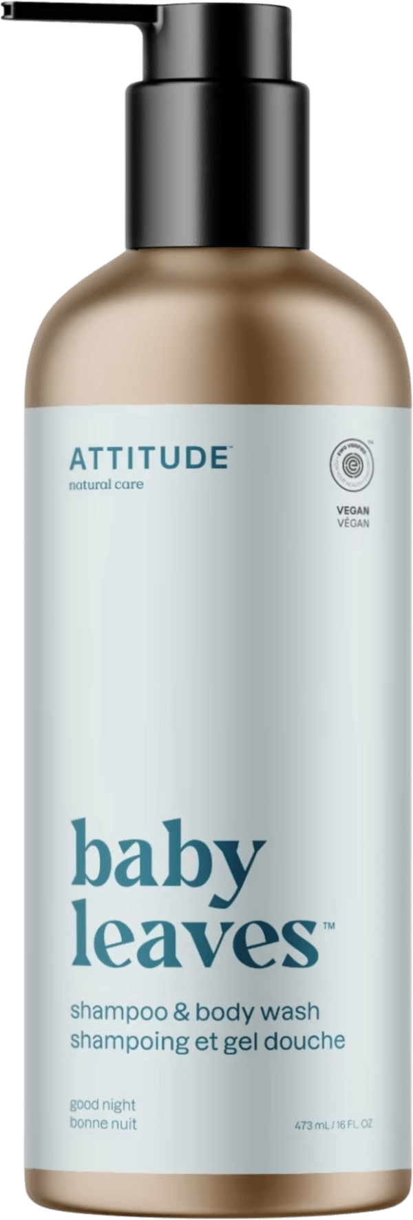 ATTITUDE baby leaves Shampoo & Body Wash Good Night - 473 ml