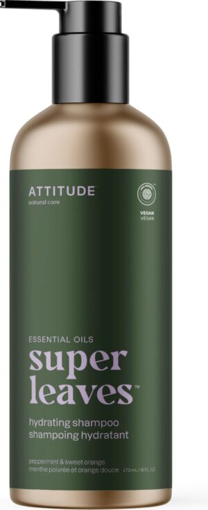 ATTITUDE Super Leaves Hydrating Shampoo Peppermint & Sweet Orange - 473 ml