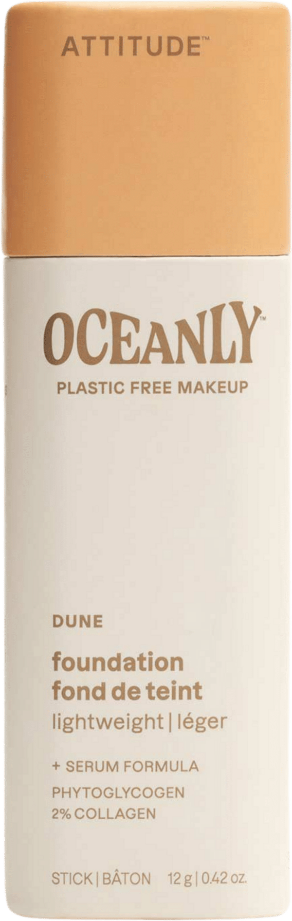 ATTITUDE Oceanly Light Coverage Foundation Stick - Dune