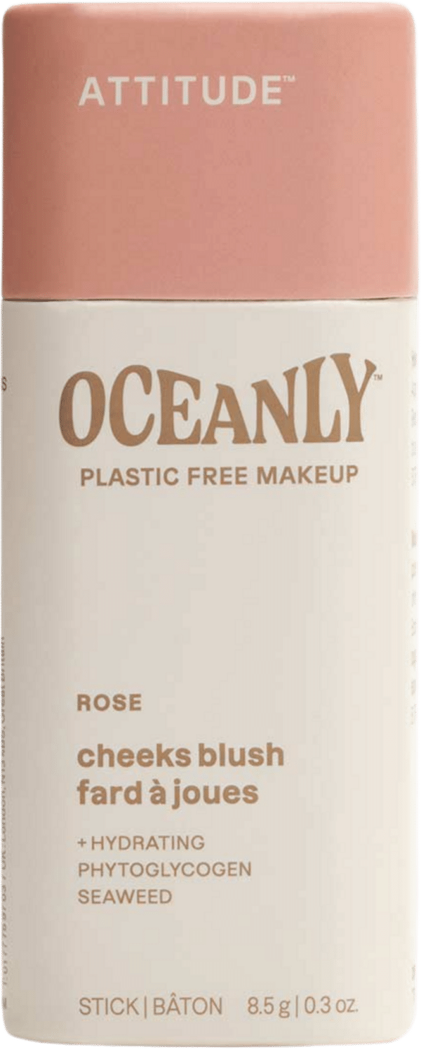 ATTITUDE Oceanly Cream Blush Stick - Rose