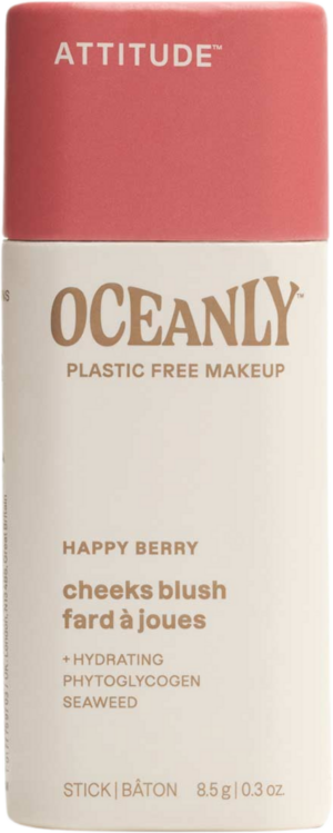 ATTITUDE Oceanly Cream Blush Stick - Happy Berry