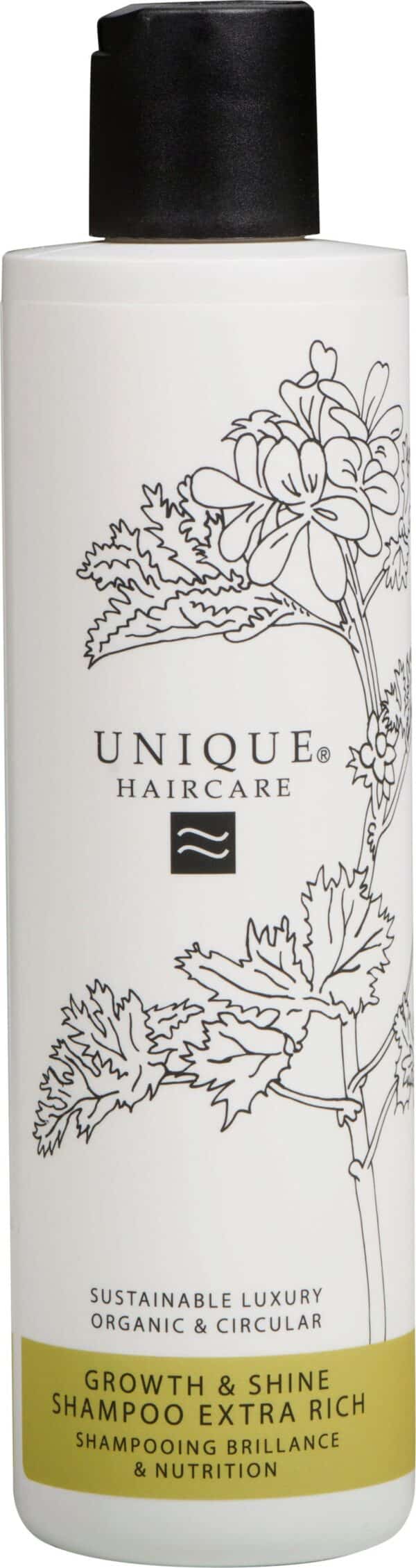 Unique Beauty Growth & Shine Shampoo Extra Rich - 250 ml