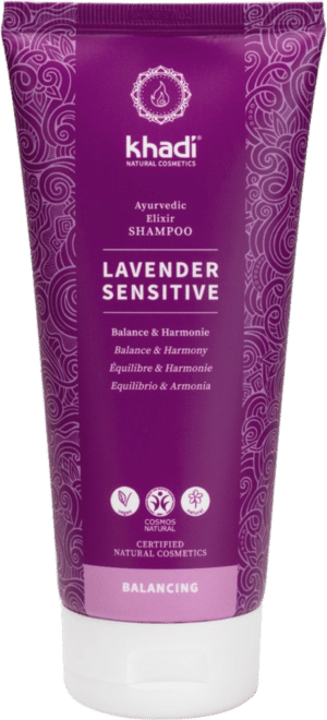 Khadi® Ayurvedisches Elixier Shampoo Lavender Sensitive - 200 ml