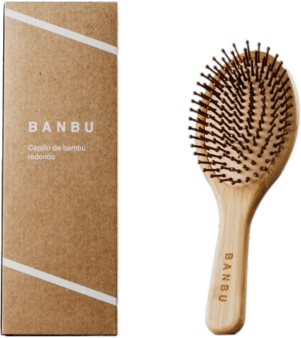 BANBU Bambus Haarbürste - Oval