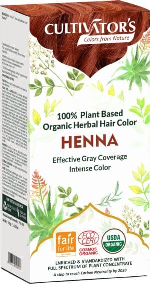 CULTIVATOR'S Organic Herbal Hair Color Henna - 100 g