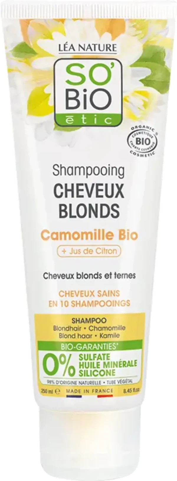 Shampoo Bio-Kamille & Zitronensaft - 250 ml