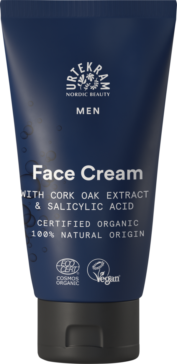 URTEKRAM Men Face Cream - 75 ml