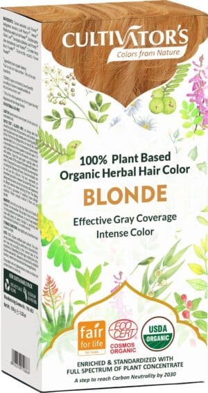 CULTIVATOR'S Organic Herbal Hair Color Blonde - 100 g