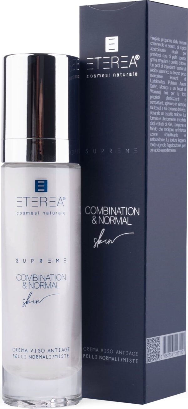 ETEREA Cosmesi Naturale Supreme Anti-Aging Face Cream Mixed & Normal Skin - 50 ml