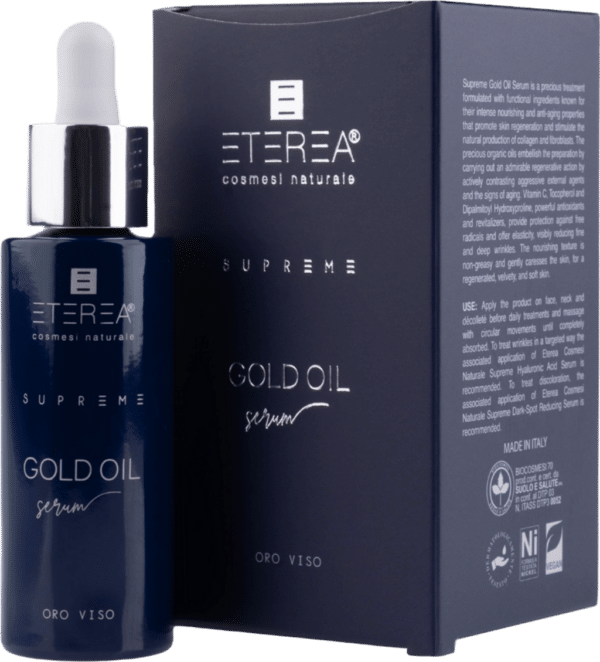 ETEREA Cosmesi Naturale Supreme Gold Oil Serum - 30 ml