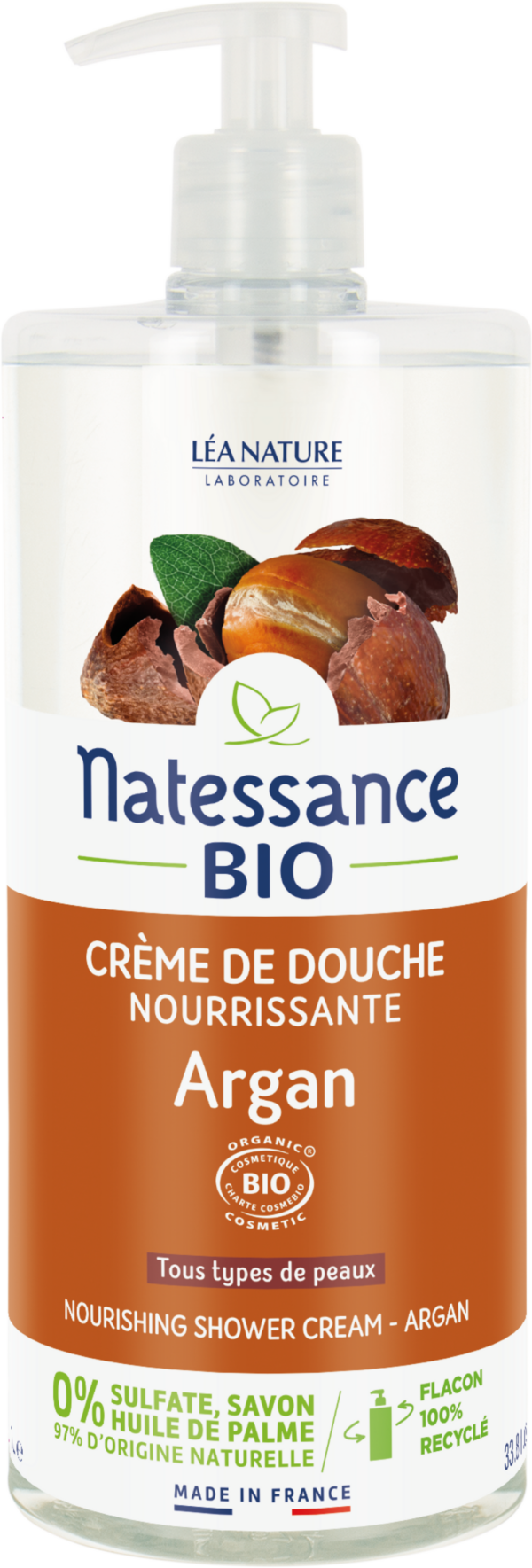 Natessance Cremedusche Argan - 1 l