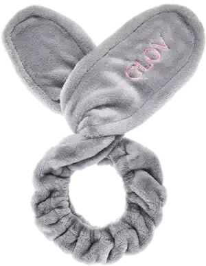 GLOV Bunny Ears Haarband - Grey