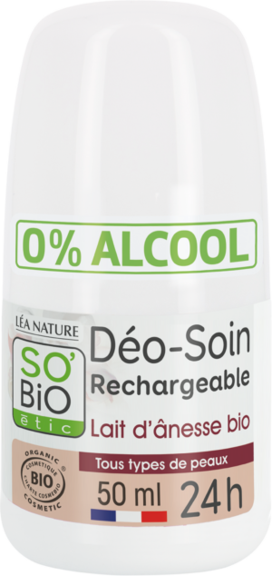 LÉA NATURE SO BiO étic Deo Roll-on Eselsmilch - 50 ml