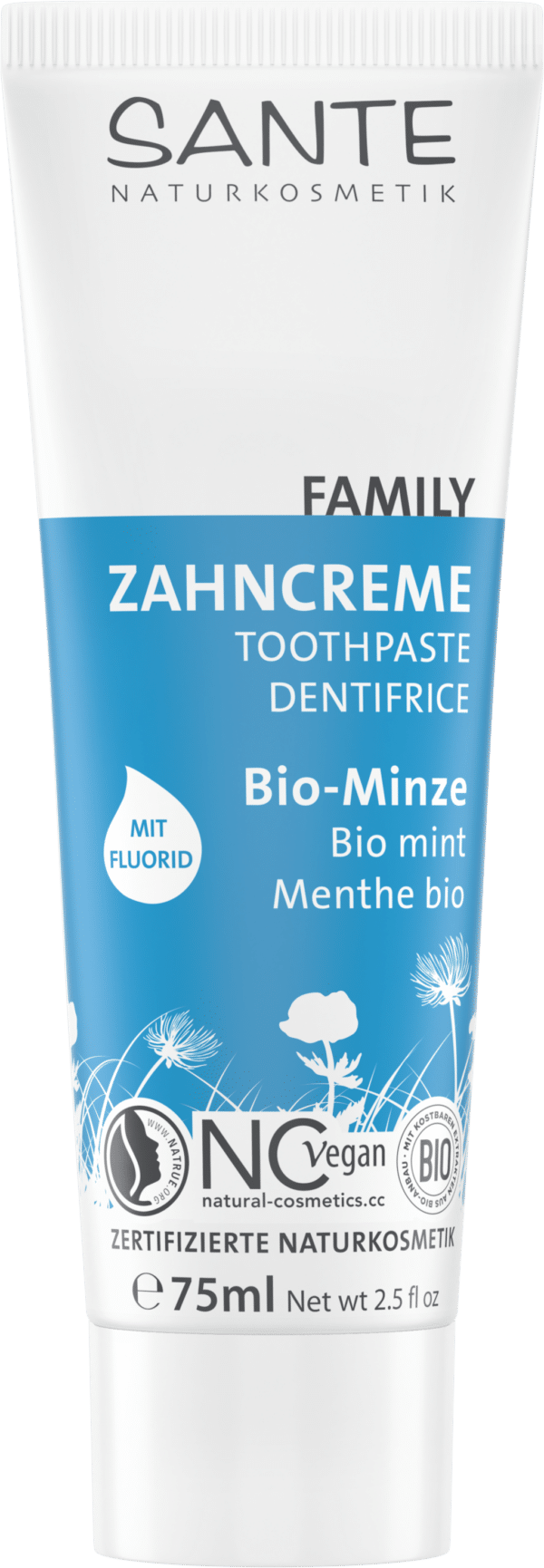 SANTE Family Zahncreme Bio-Minze - 75 ml