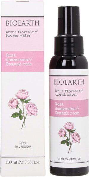 BIOEARTH The Herbalist Blütenwasser Damaszener Rose - 100 ml