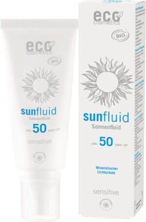 eco cosmetics Sonnenfluid LSF 50 sensitive - 100 ml