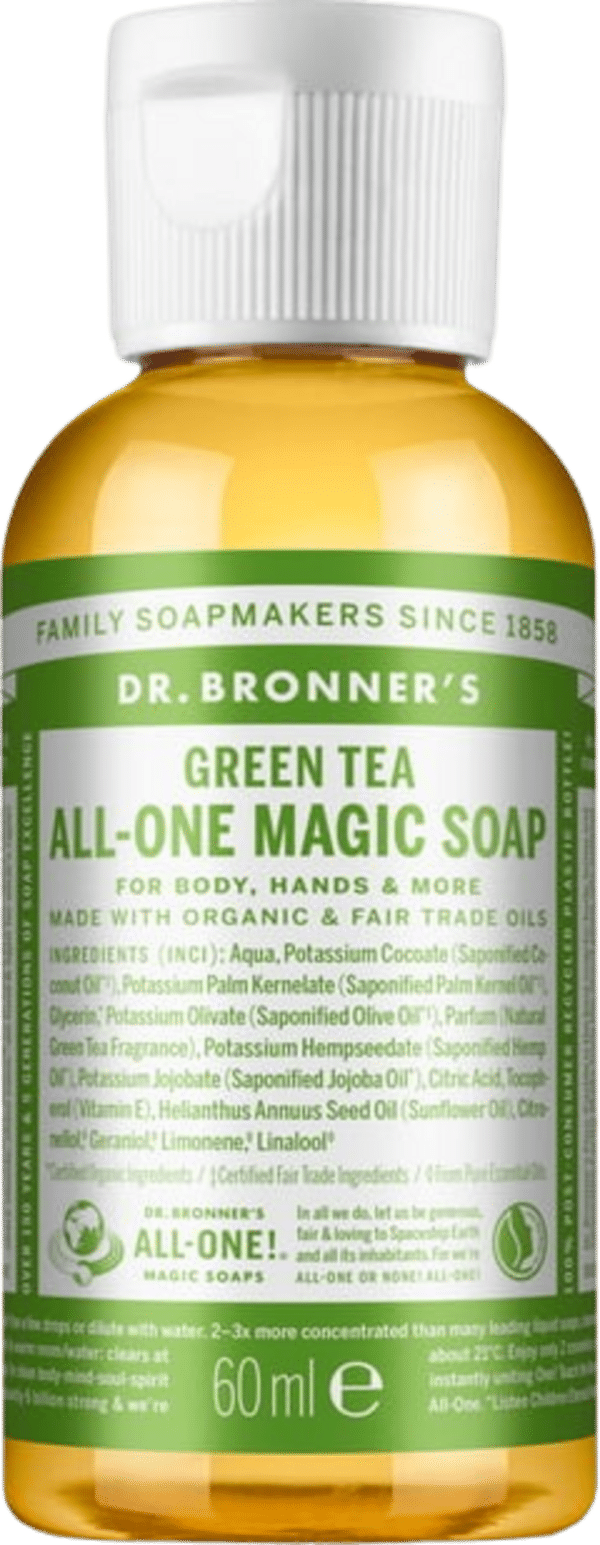 Dr. Bronner's 18in1 Naturseife Grüner Tee - 60 ml