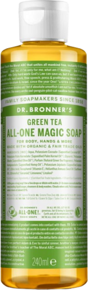 Dr. Bronner's 18in1 Naturseife Grüner Tee - 240 ml