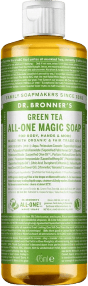 Dr. Bronner's 18in1 Naturseife Grüner Tee - 475 ml