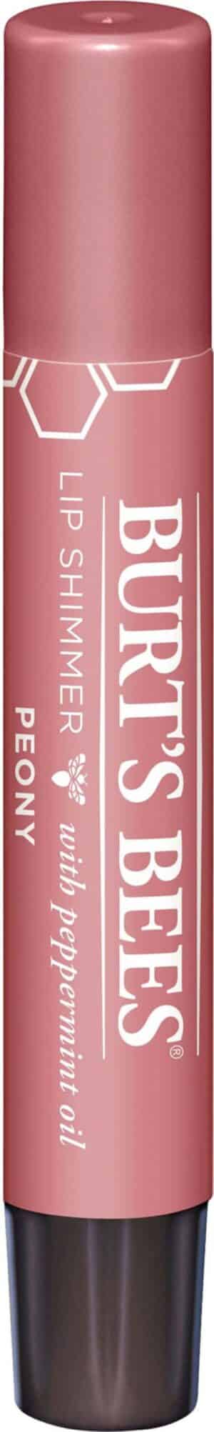 Burt's Bees Lip Shimmer mit Farbglanz - Peony