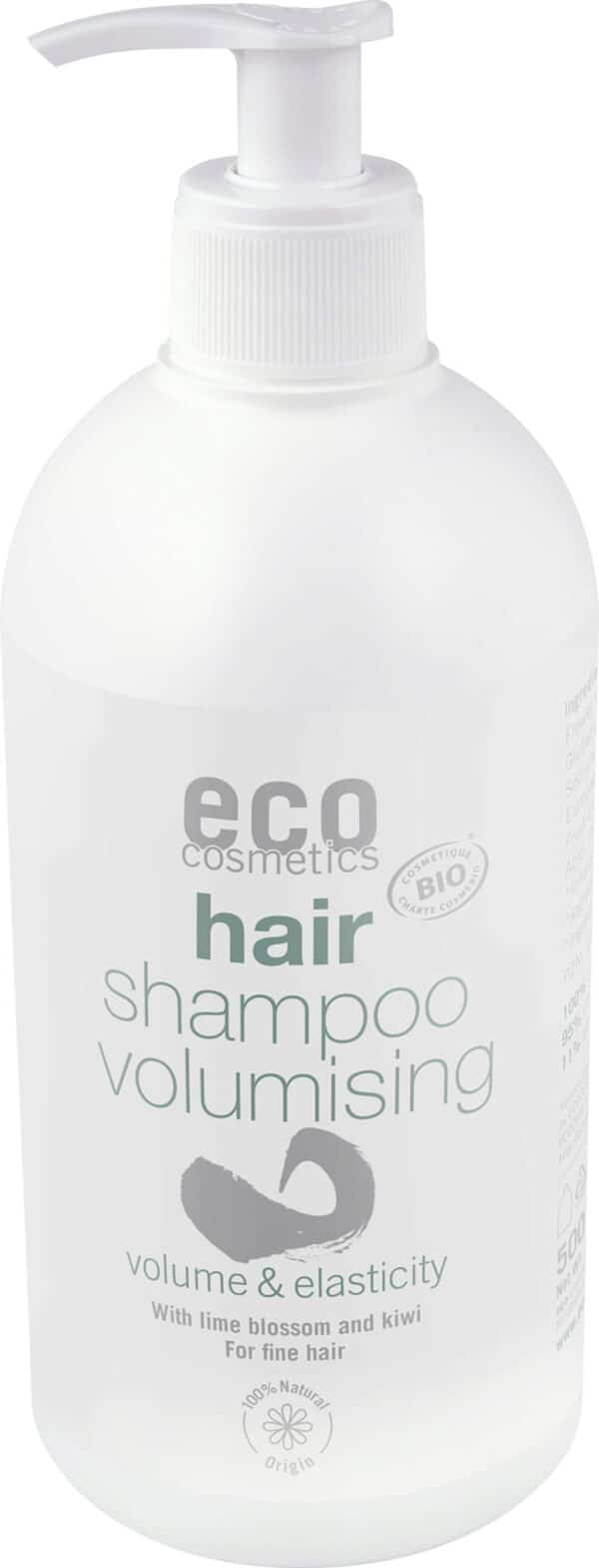 eco cosmetics Volumen-Shampoo Lindenblüte & Kiwi - 500 ml