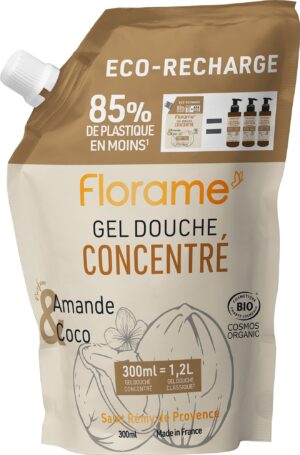 Florame Duschkonzentrat Refill - Mandel & Kokos